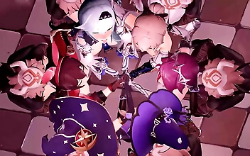 看 Sneaky Oriental Mom Tempts Son's Friend in His