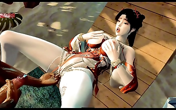 美女 Sultry Asian Beauties Dive Into Steamy Cock Worship