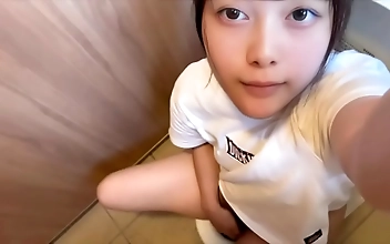 hd Japanese Babe Gets Wet While Finger Fucking Herself
